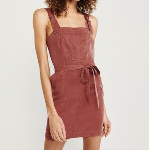 Abercrombie & Fitch XSP Dusty Rose Pinafore Dress